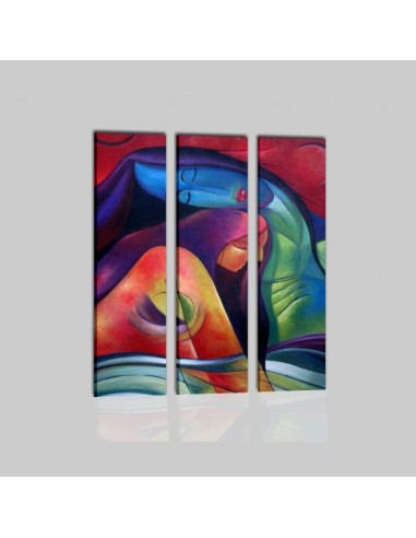 SILENE - quadro moderno tre pannelli