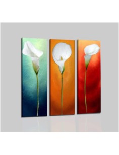 HERMOSA - Modern painting triptych