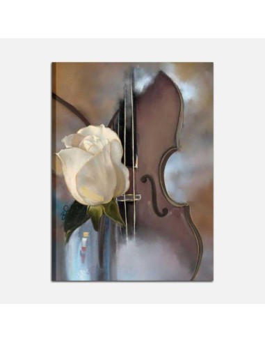 Cuadros modernos musica - La rosa e il violino