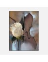 Quadro moderno musica - La rosa e il violino
