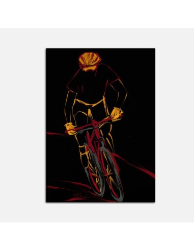 Quadri dipinti a mano sport - ciclista 2