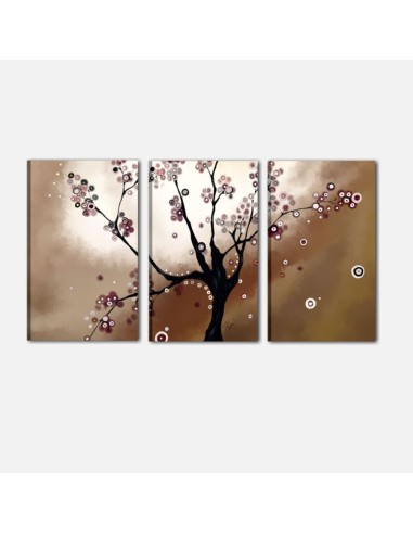 GORIAS - Modern painting tree brown