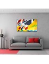 Omaggio a Kandinsky quadro astratto Impression II
