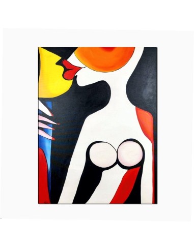 Modern paintings for home decor - "Woman singing - Aludra
