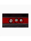 ISEY - Modern painting black red